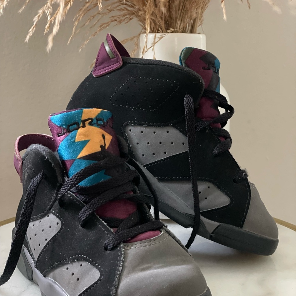 Kids Black and Gray Sneakers